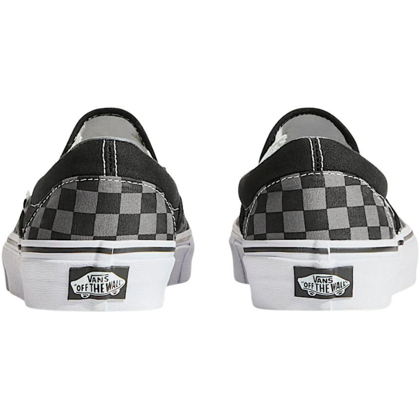 2026 Vans Classic Slip-on Shoes VN000EYEBPJ1 - Black / Pewter Check